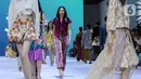 Salah satu kebaruan yang akan ditampilkan adalah karya dari perancang mode baru pemenang kompetisi Fashion Force. (Liputan6.com/Angga Yuniar)