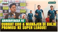 Jejak Cepat Garudayaksa FC, Dari PSKC Cimahi ke Super League Musim Depan