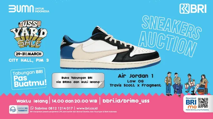 Mau Sneakers dan Apparel Anak Muda Serba Rp50.000 hingga Promo Up to 90%? USS Yard Sale x BRImo Hadir Lagi Jelang Idul Fitri!