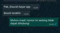 6 Chat Anak ke Ayah Minta Uang untuk Keperluan Sekolah Ini Kocak (sumber: Istimewa)