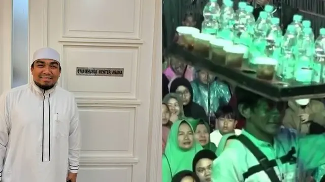 Dihina Gus Miftah, Ustaz Fakhrurrazi Siap Berangkatkan Umrah Penjual Es Teh Viral. (instagram/fakhru_ans_official)