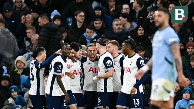 Foto: Momen Menyakitkan Bagi Manchester City, Digilas Tottenham dan Telan 5 Kekalahan Beruntun