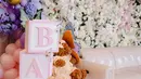 “Pink in everywhere” menjadi konsep untuk dekorasi penyambutan baby Ameena. (Instagram/ghazplanner.co).
