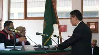 James Riady dalam persidangan di Pengadilan Tipikor Bandung