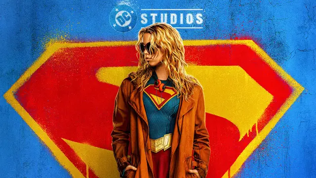 Poster Film Supergirl. (DCU via X- @JamesGunn)