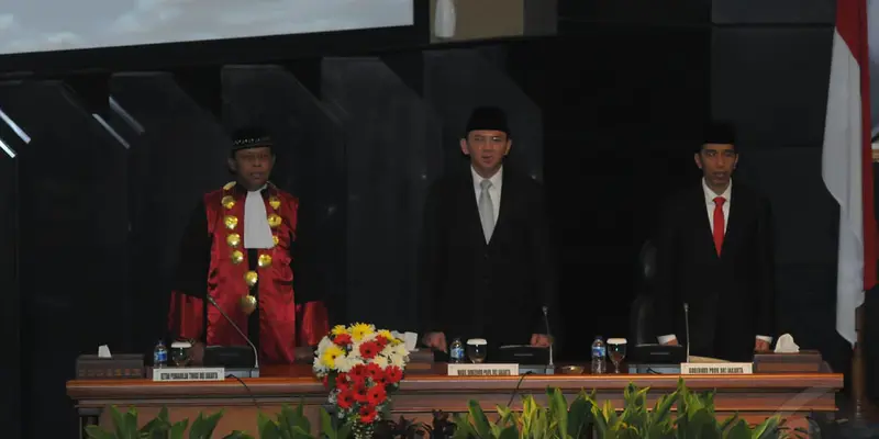 Jokowi-Ahok Hadiri Pelantikan Pimpinan DPRD DKI