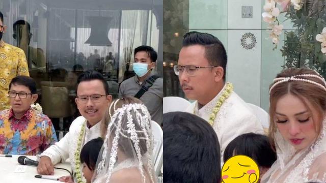 6 Momen Pernikahan Cupi Cupita dengan Bintang Bagus Seorang Pengusaha Asal Bandung