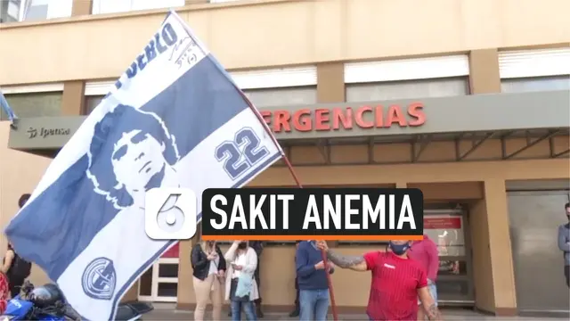 VIDEO: Diego Maradona Derita Anemia dan Gejala Depresi