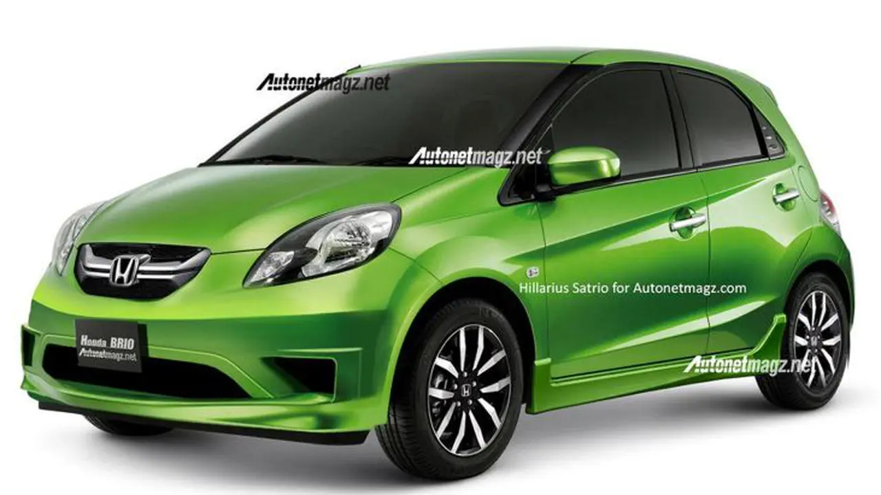 Inikah Tampang Anyar Honda Brio?
