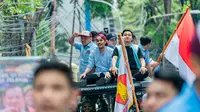Organisasi sayap Partai Gerindra, Tidar, menghadiri acara kampanye akbar pasangan capres Prabowo Subianto dan cawapres Gibran Rakabuming Raka di Gelora Bung Karno, Jakarta, Sabtu (10/2/2024) lalu. (Foto: Dok.)