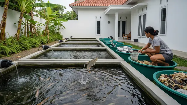 Ternak Ikan Air Tawar Panen 2 Bulan