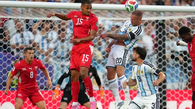 Argentina Taklukkan Swiss Lewat Extra Time
