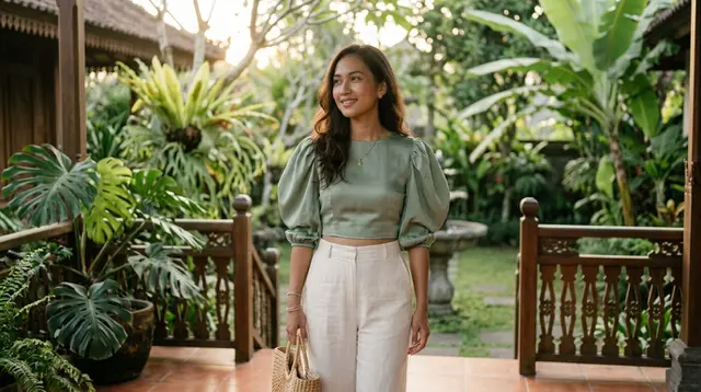 6 Model Atasan Wanita Lengan Puff Simple tapi Beri Kesan Elegan untuk Tampilan Memukau