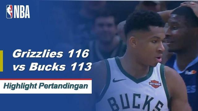 Marc Gasol dan Mike Conley bergabung untuk 55 poin dan Sheldon Mack mencetak 15 poin dari bangku cadangan saat Grizzlies menyalip Bucks 116-113.