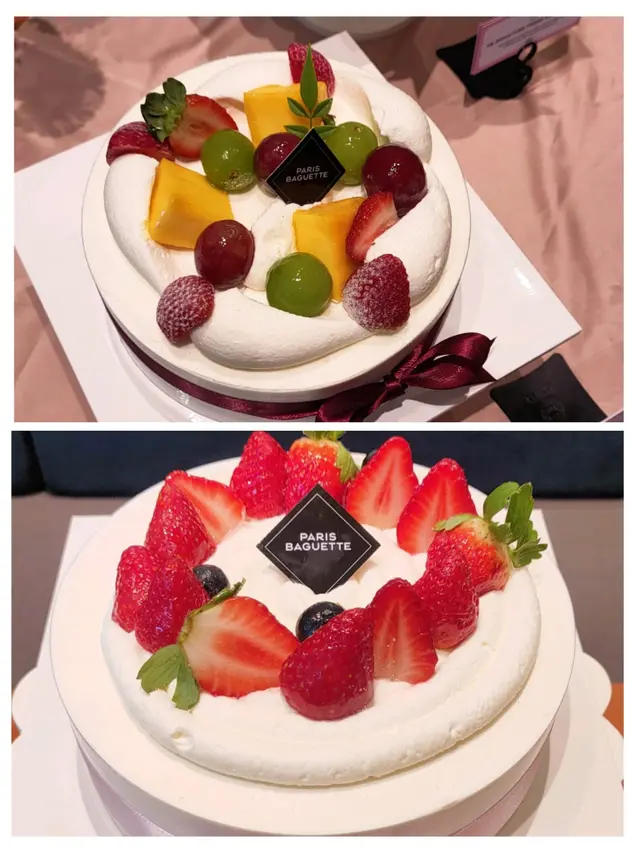 PB Fresh Yogurt Cake dan PB Signature Fresh Cream Cake