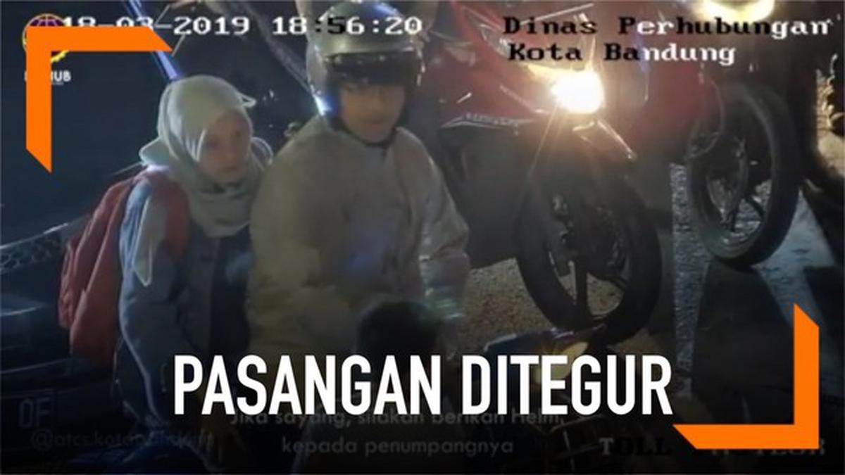 Video Kocak Pasangan Muda Di Bandung Ditegur Via Cctv Citizen