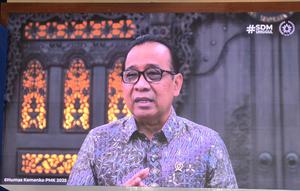 Menteri Koordinator Bidang Pembangunan Manusia dan Kebudayaan (Menko PMK) RI, Pratikno. (Liputan6.com/Gilar Ramdhani)