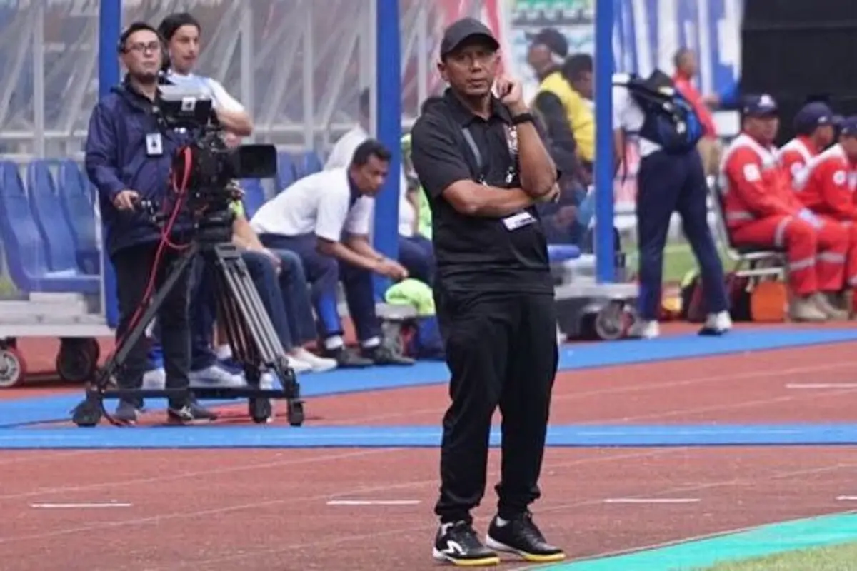Pelatih Sriwijaya FC Rahmad Darmawan