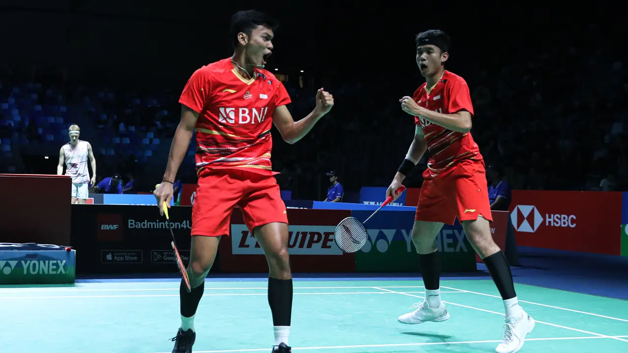Muhammad Shohibul Fikri/Bagas Maulana - French Open 2023 - Bulu Tangkis