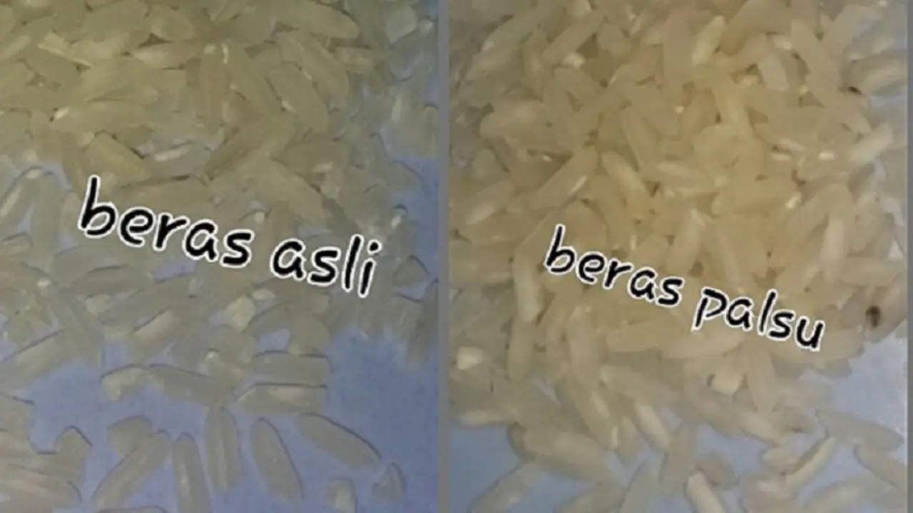 Ibu Rumah Tangga Ini Terbukti Kena Tipu Beras Plastik