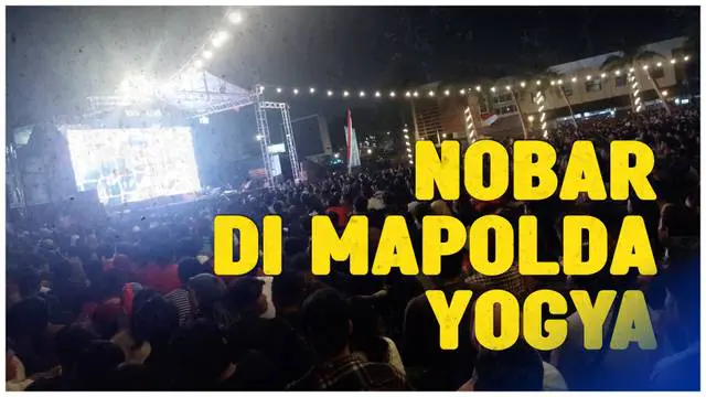 VIDEO: Momen Nonton Bareng Timnas Indonesia U-23 di Yogyakarta, Warga Tumpah Ruah Hingga ke Gang Sempit