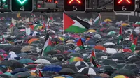 Protes Besar-besaran Digelar di Australia, 350.000 Orang Dukung Kemerdekaan Palestina