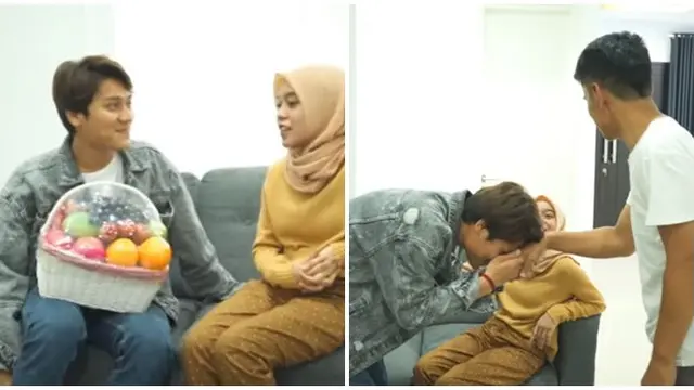 6 Momen Keseruan Rizky Billar Kunjungi Rumah Lesty Kejora, Seru Masak Bareng