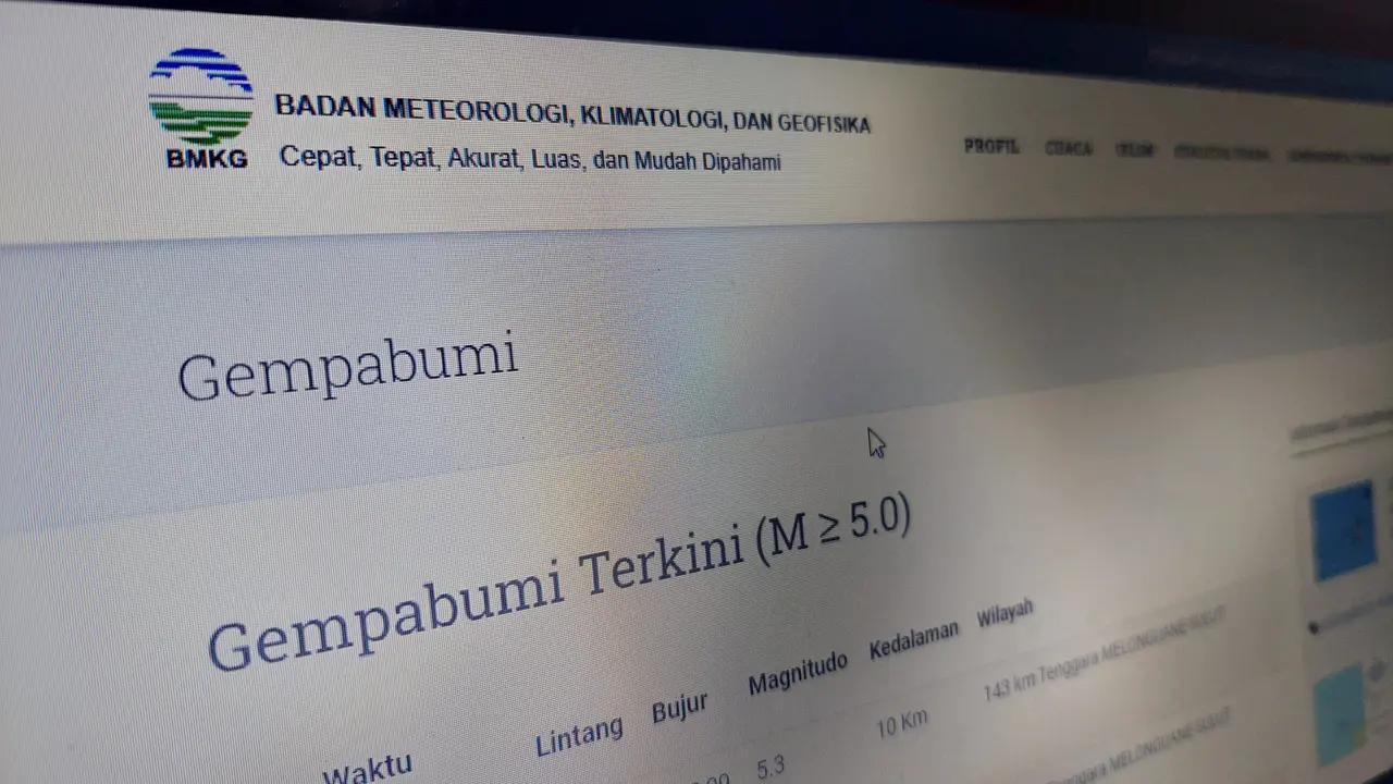Ilustrasi Gempa