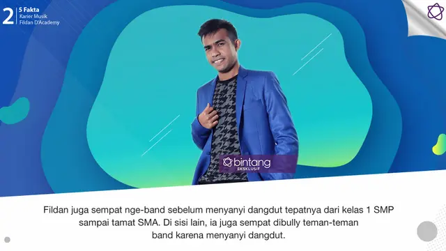 [Bintang] 5 Fakta Karier Musik Fildan D'Academy
