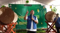 Menteri Perdagangan (Mendag) Zulkifli Hasan kembali menghadiri pelaksanan pasar murah Bazar Ramadhan dalam rangka menjaga stabilitas harga dan ketersediaan barang kebutuhan pokok pada periode Hari Besar Keagamaan Nasional (HBKN) Puasa dan Lebaran 2023, di Kebayoran Baru, Jakarta Selatan, Selasa (4/4/2023).
