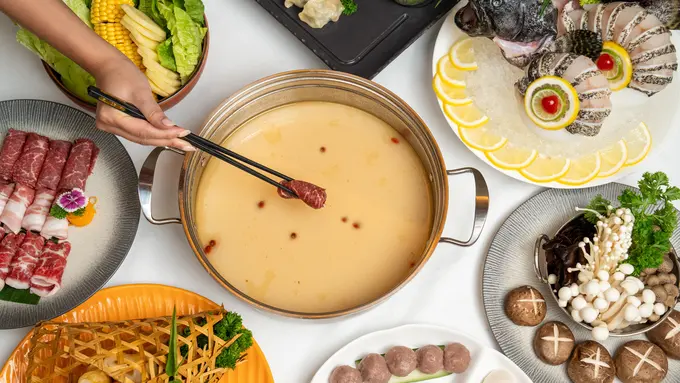 Hot pot set menu (Foto Dok: AYANA Bali)