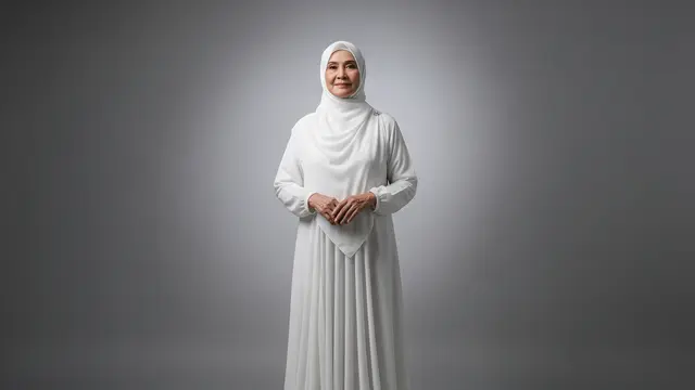 Gamis Putih Gading
