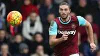 Penyerang West Ham United asal Inggris, Andy Carroll. (AFP/Justin Tallis)