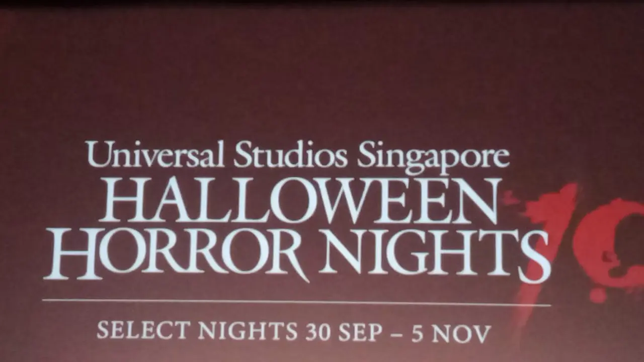 Halloween Horror Nights 10 - Universal Studios Singapore