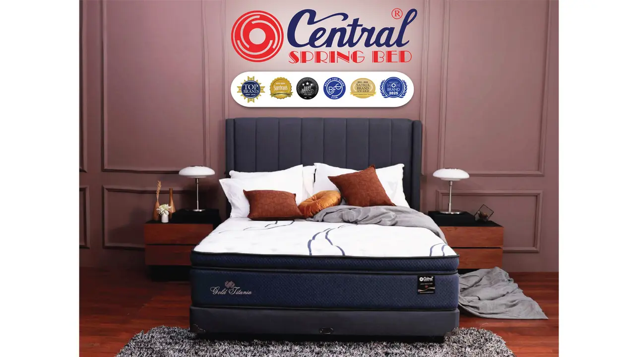 Dipercaya dari Dulu hingga Kini, Central Springbed Tetap Jadi Standar Kasur Terbaik Indonesia
