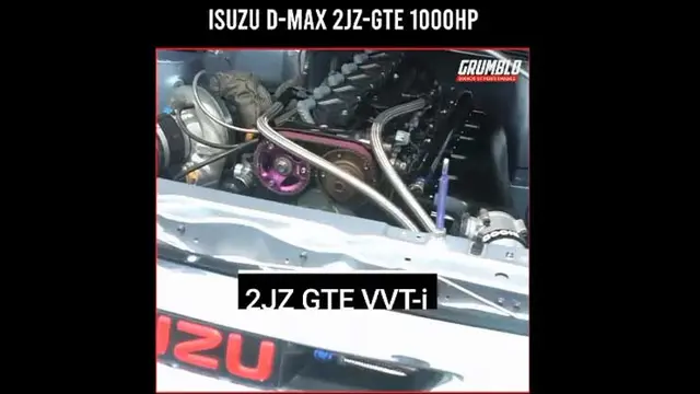 Mesin 2JZ-GTE jadi senjata utama mobil Isuzu D-Max