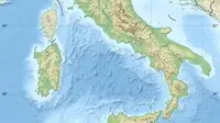 Gempa Italia. (Wikimedia Commons user: Sting, NordNordWest)