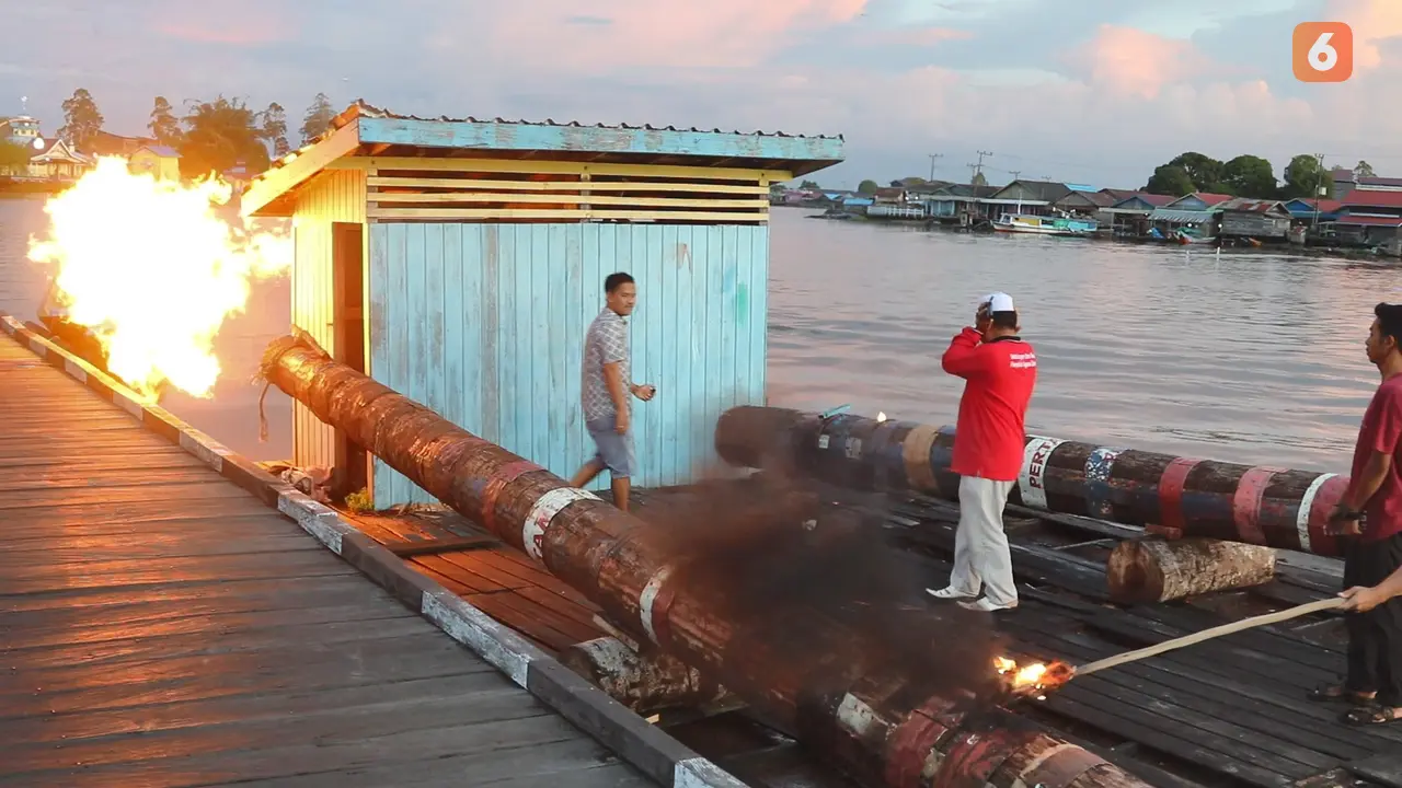 Meriam Kayu Desa Jantur