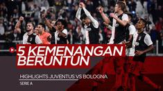 Berita Video Highlights Serie A, Cristiano Ronaldo Bawa Juventus Menang 2-1 atas Bologna