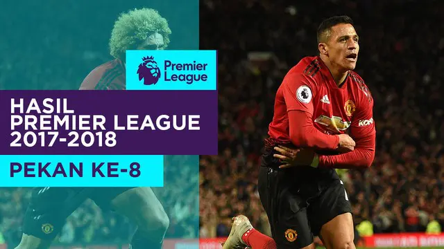 Hasil Premier League 2018-2019 pekan ke-8. Manchester United menang dramatis 3-2 dari Newcastle United setelah tertinggal 2 gol di babak pertama.