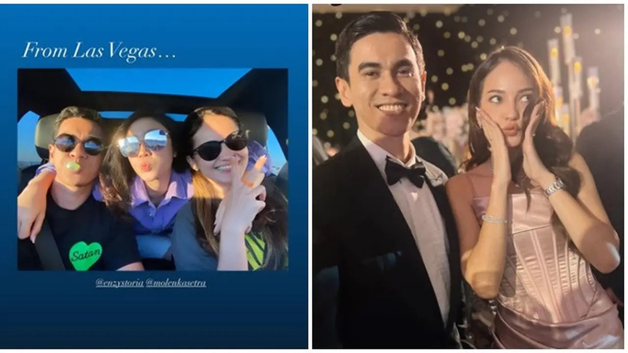 6 Potret Masa Pacaran Enzy Storia dan Molen Kasetra, Baru Dibagikan ke Publik