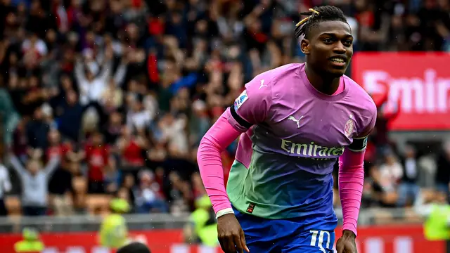 Penyerang AC Milan, Rafael Leao.