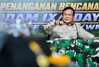 Prabowo Pimpin Rapat Penanganan Bencana NTT