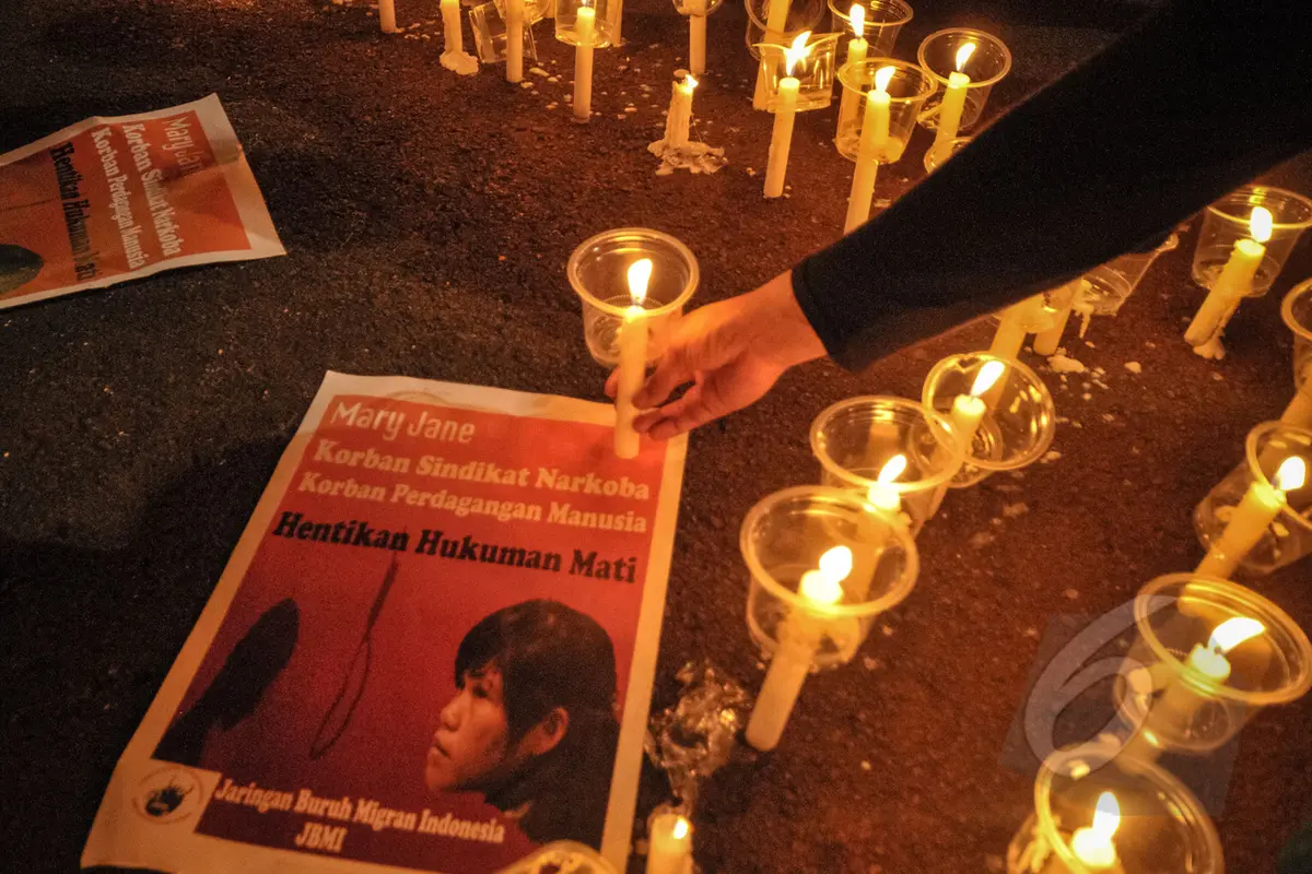 Seribu Lilin Untuk Selamatkan Mary Jane dari Eksekusi Mati