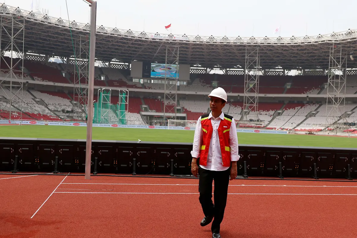 Jokowi Resmikan Percepatan Sertifikasi Tenaga Kerja Konstruksi