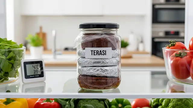 Penyimpanan Terasi yang Tepat