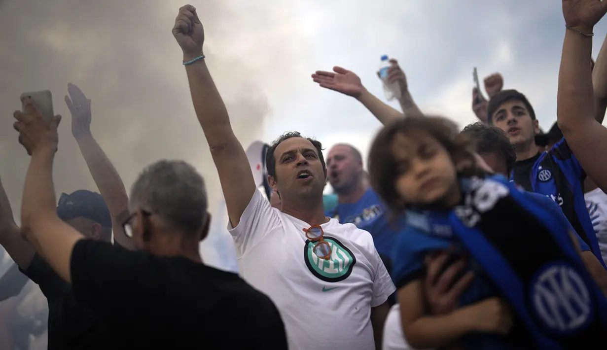 <p>Menariknya, kedua klub tersebut belum pernah bertemu sebelumnya dalam sebuah laga kompetitif. (AP Photo/Khalil Hamra)</p>