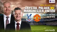 Crystal Palace Vs Manchester United (Liputan6.com/Triyasni)