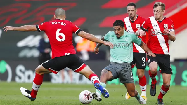Southampton Nodai Rekor Tak Terkalahkan Everton di Liga Inggris