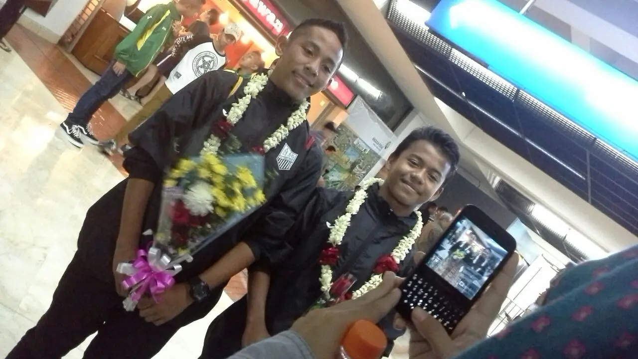 Syukran Arabia Samual dan Andrian Rusdianto (Liputan6.com / Risa Kosasih)